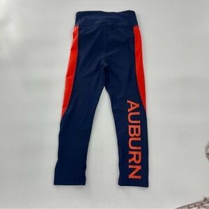 Under Armour Women’s heat gear Training Ankle Leggings Auburn Navy Blue NWOT